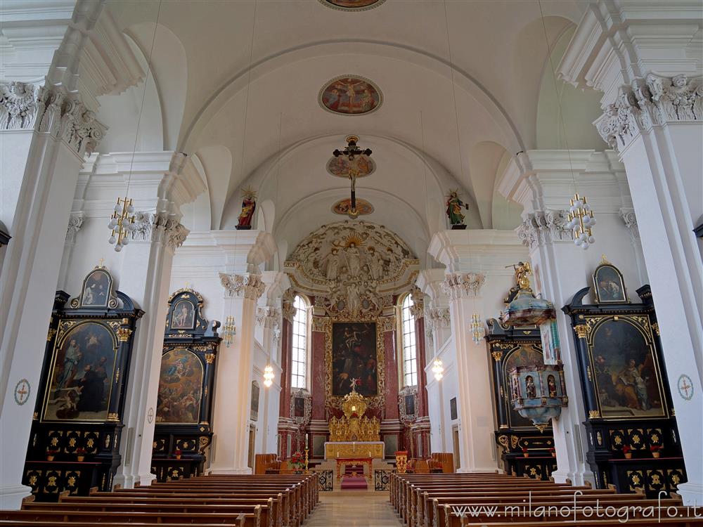 Rottenburg am Neckar (Germania) - Interno della Chiesa del Santuario di Weggental